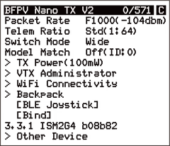 BetaFPV 2 Watt ELRS Nano 900MHz-EU RC Transmitter Module - V2