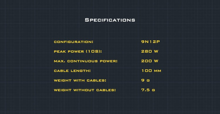 AMAXinno Competition 1304 6000Kv Motor