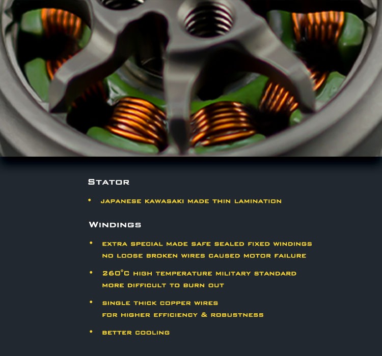 AMAXinno Competition 1304 6000Kv Motor