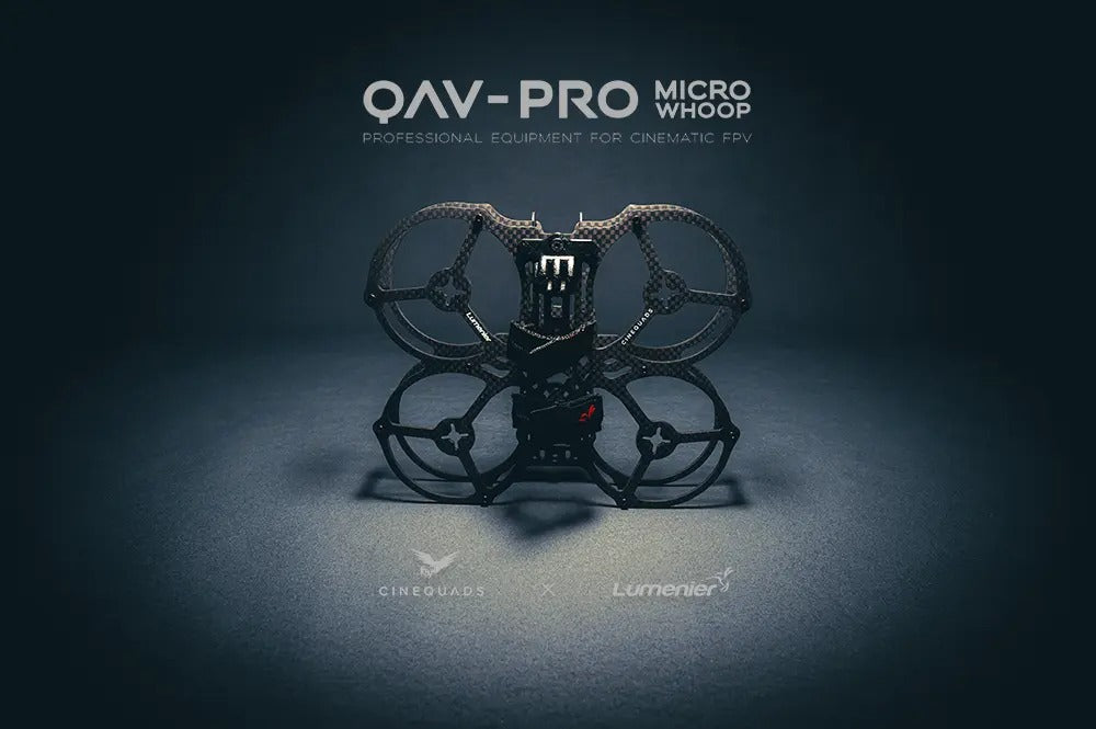 Lumenier QAV-PRO Micro Whoop Cinequads Edition 2.5" Frame Kit