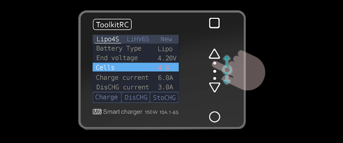 ToolkitRC M6 150W 10A Multifunctional Charger