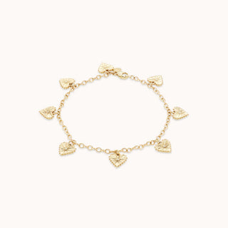 Chain Layered Initial Anklet – Live Love Pisces