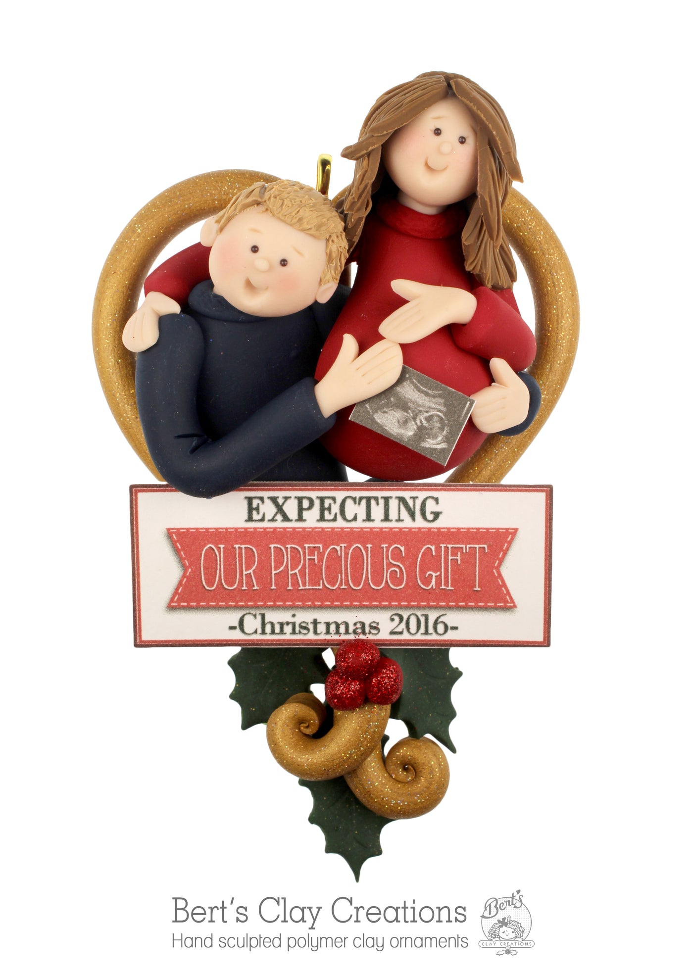 expecting mother ornament