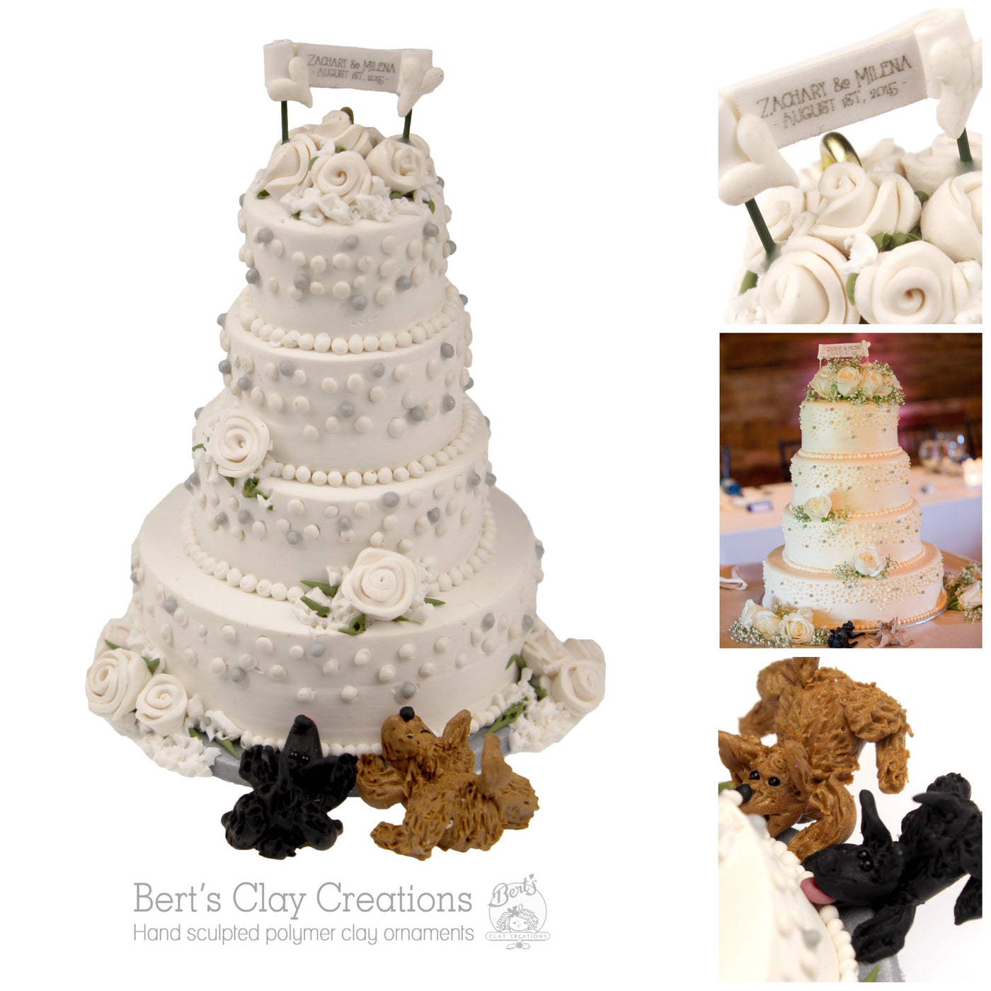 custom wedding cake ornament