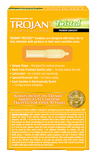 Trojan Twisted Condoms