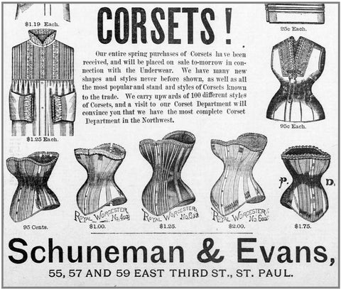 1890 Corset Advertisement