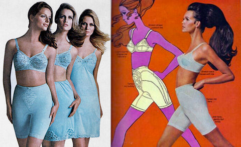 1970s lingerie: See comfy vintage bras, panties, girdles, shapewear & more  - Click Americana