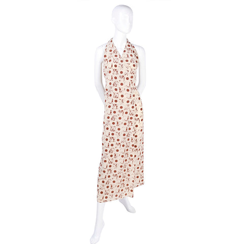 Albert Nipon Vintage Halter Dress