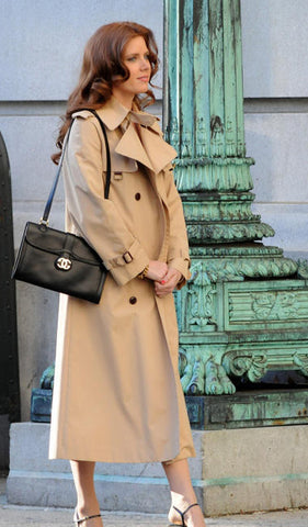Dressing Vintage Chanel Handbag in American Hustle Amy Adams