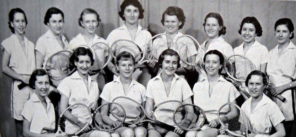 Girl's tennis club 1930's