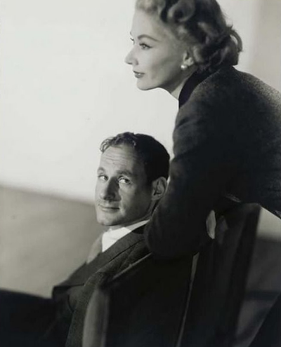 Irving Penn with his wife Lisa Fonssagrives-Penn