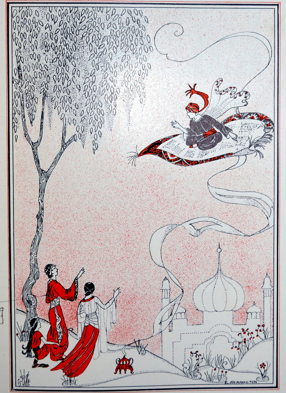 1920's yearbook art