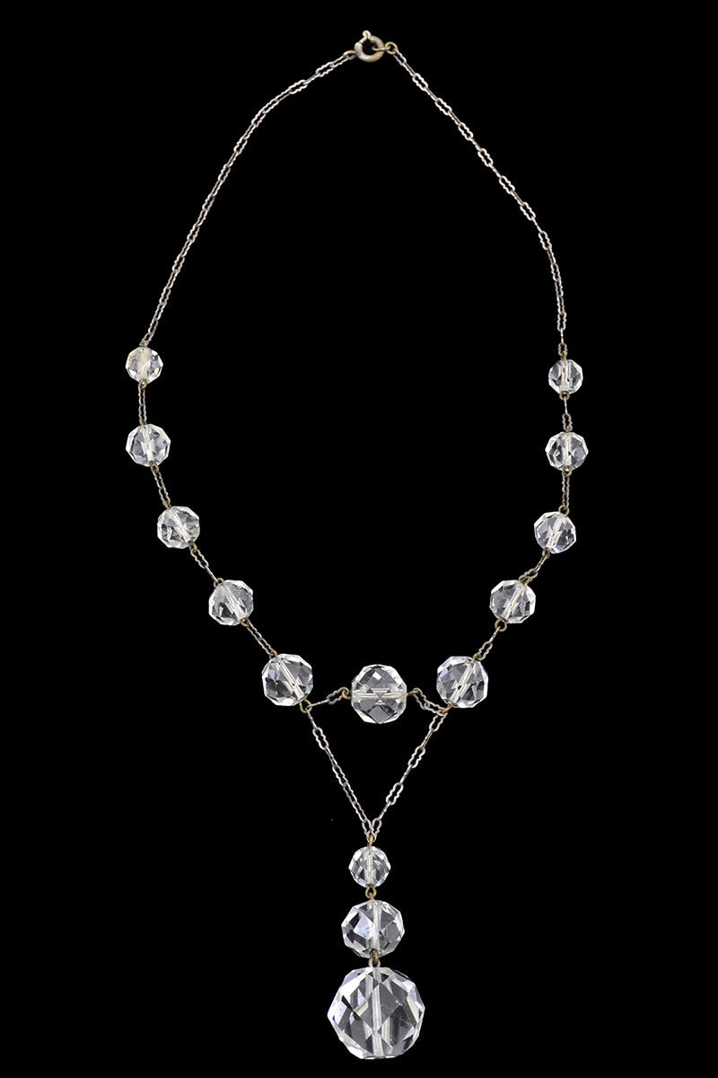 VINTAGE LIGHT OLIVE GREEN SWAROVSKI CRYSTAL NECKLACE & BROOCH | Swarovski crystal  necklace, Crystal necklace silver, Crystal necklace