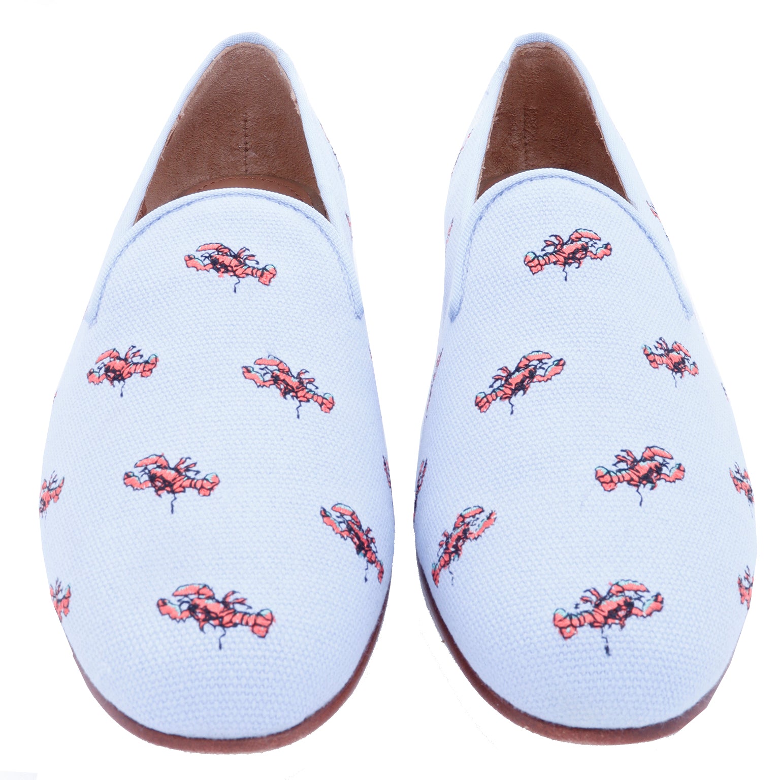 Coach Blue Canvas Novelty Print Lobster Shoes New in Box Size  – Modig