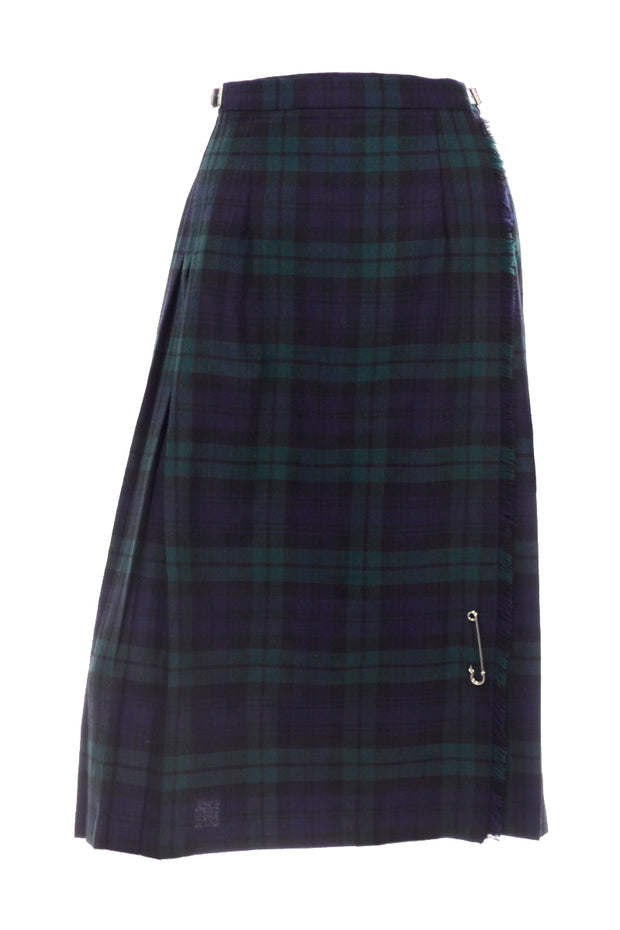 midi kilt skirt