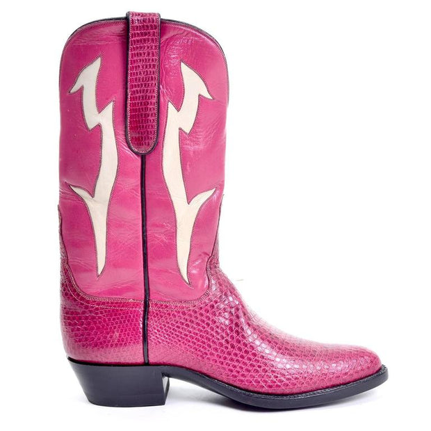 vintage pink cowboy boots