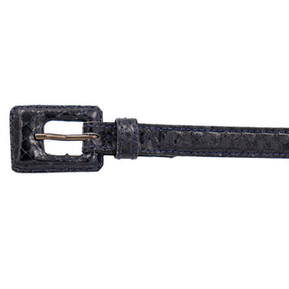 Vintage Black YSL Leather Waist Belt – Large → Hotbox Vintage