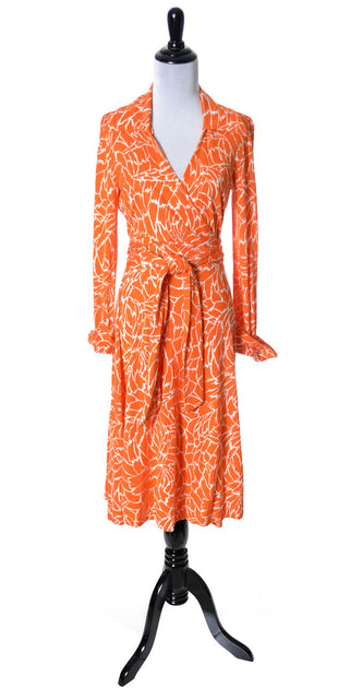 1970s vintage Diane Von Furstenberg wrap dress made in Italy – Dressing ...