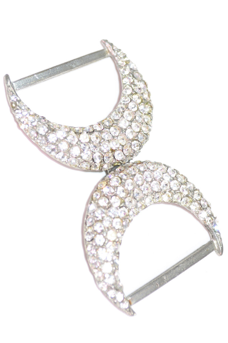 Carliyn White Sequin Diamond Applique Bralet