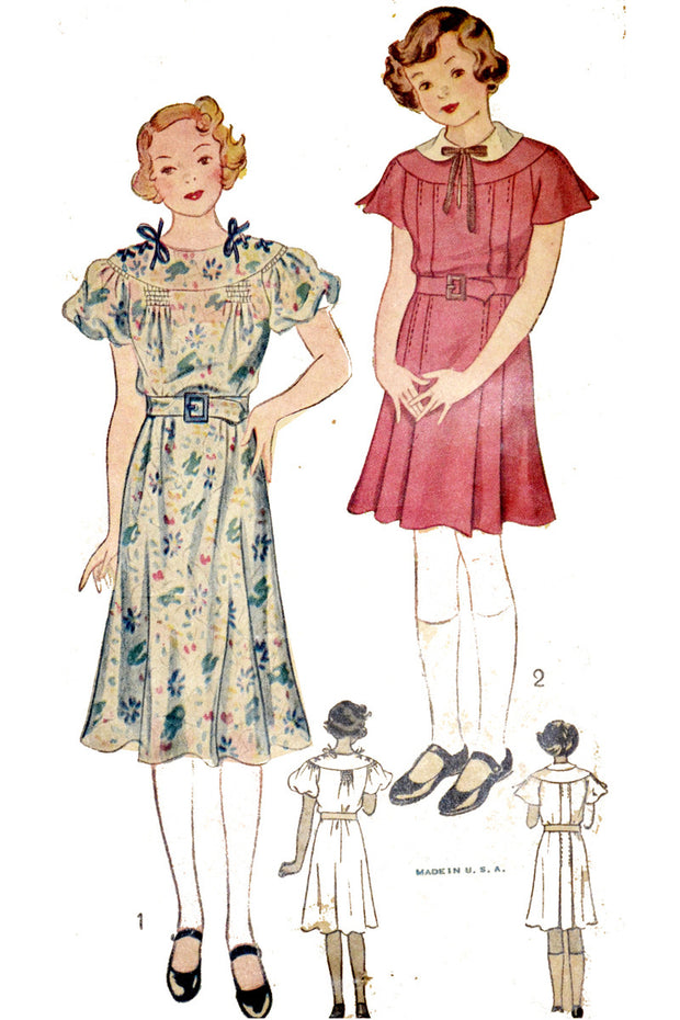1930s girls dress