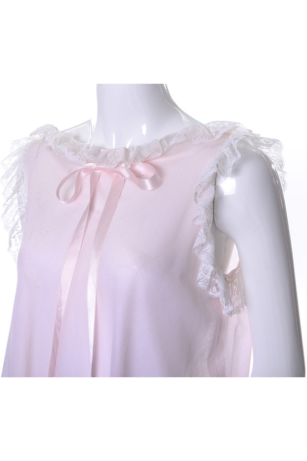 Rare Sylvia Pedlar Iris Lingerie I Magnin Vintage Pink Baby Doll ...