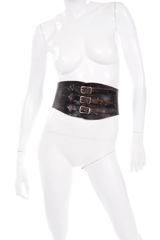 Leather Wrap Belt -  Canada