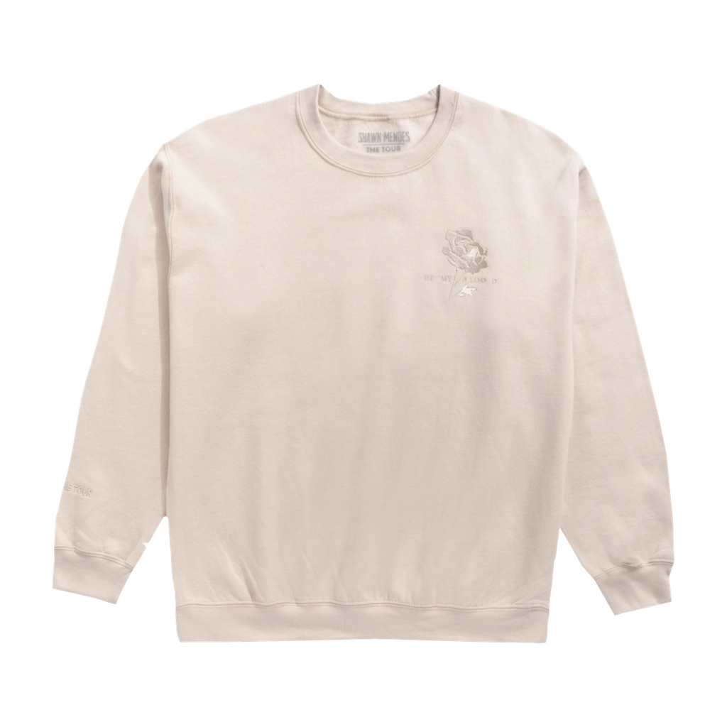 THE TOUR IN MY BLOOD CREWNECK – Shawn Mendes | Official Store