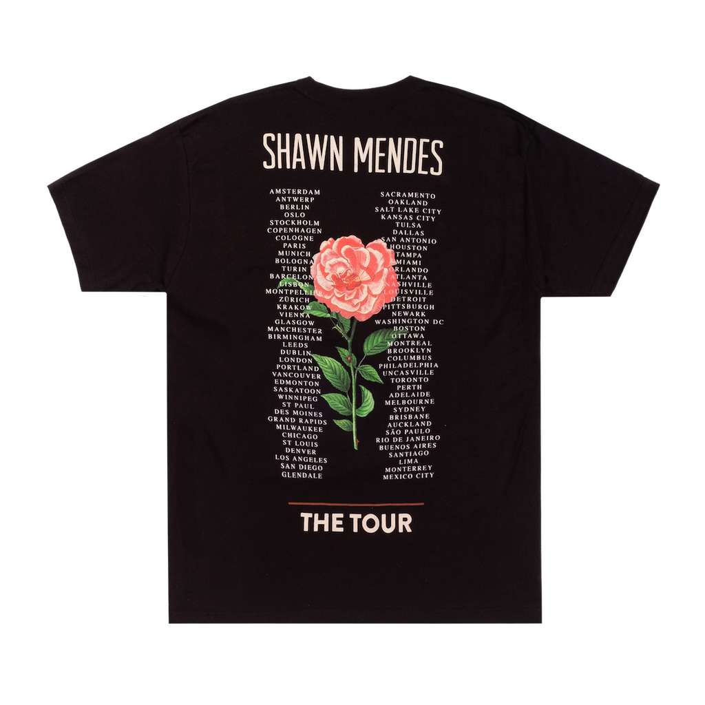 shawn mendes tour t shirt