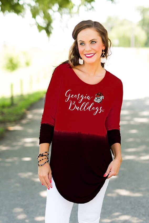 ga bulldog women's apparel