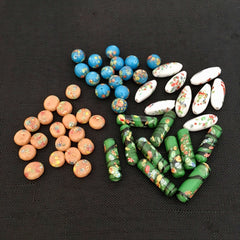 Japanese glass beads at Island Cove