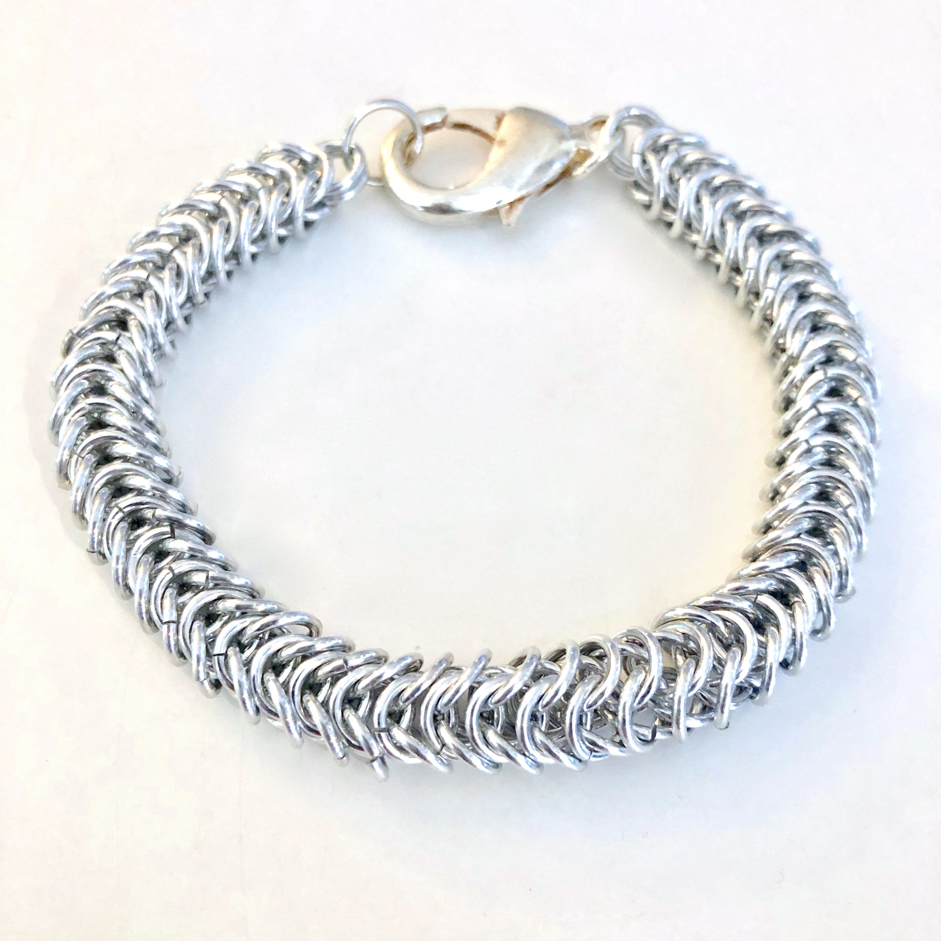 Box Link Chain Maille Bracelet Class - Island Cove Beads & Gallery