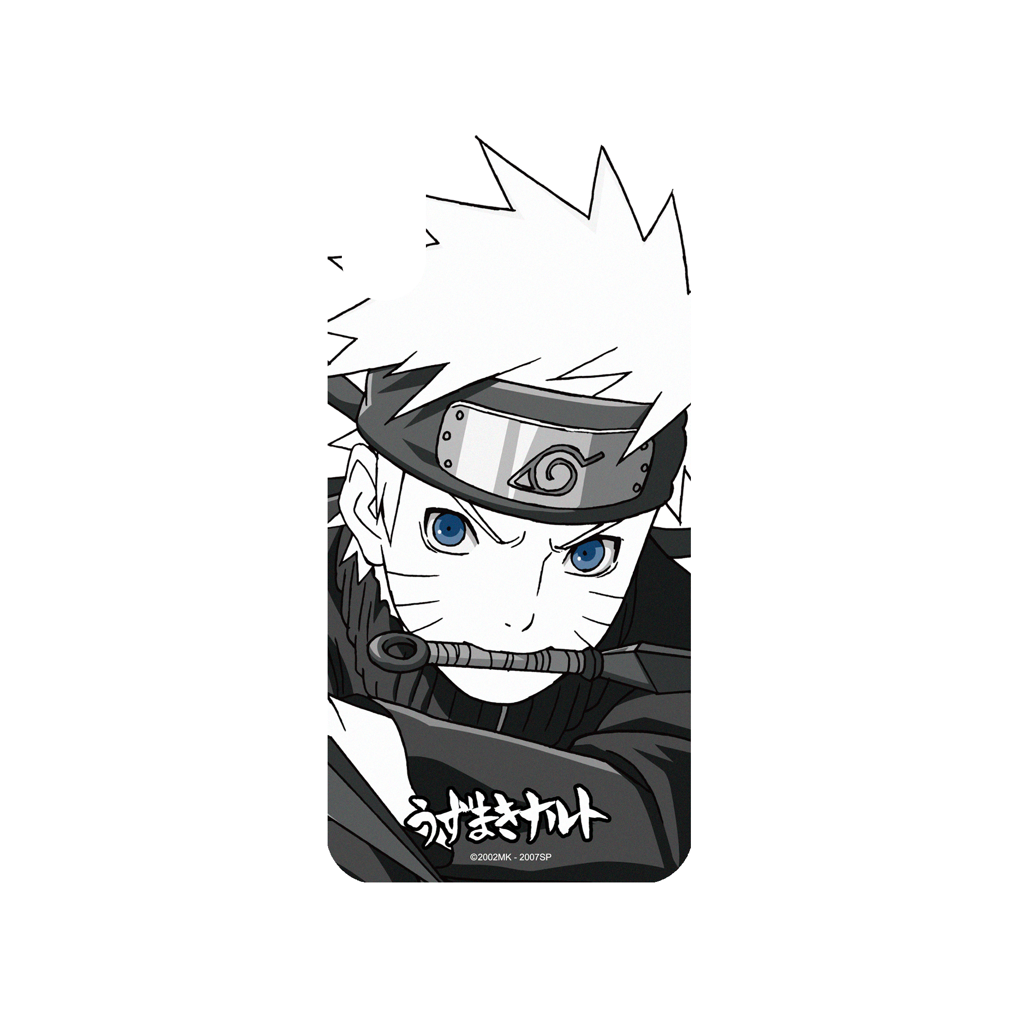 Naruto Shippuden Naruto noir et blanc Verso RHINOSHIELD Mod NX