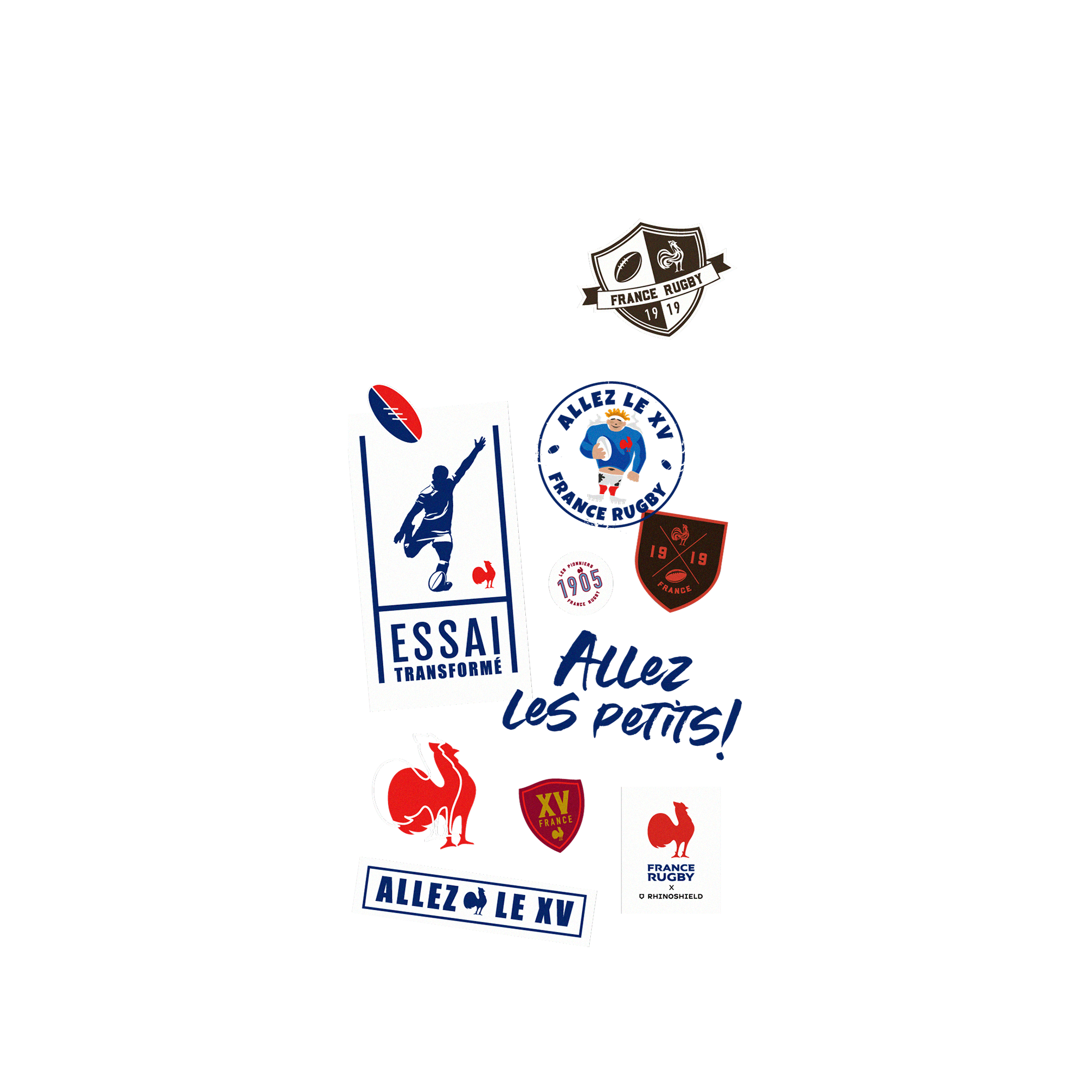 France Rugby [Stickers rugby] - Coque RhinoShield SolidSuit personnali –  RHINOSHIELD France