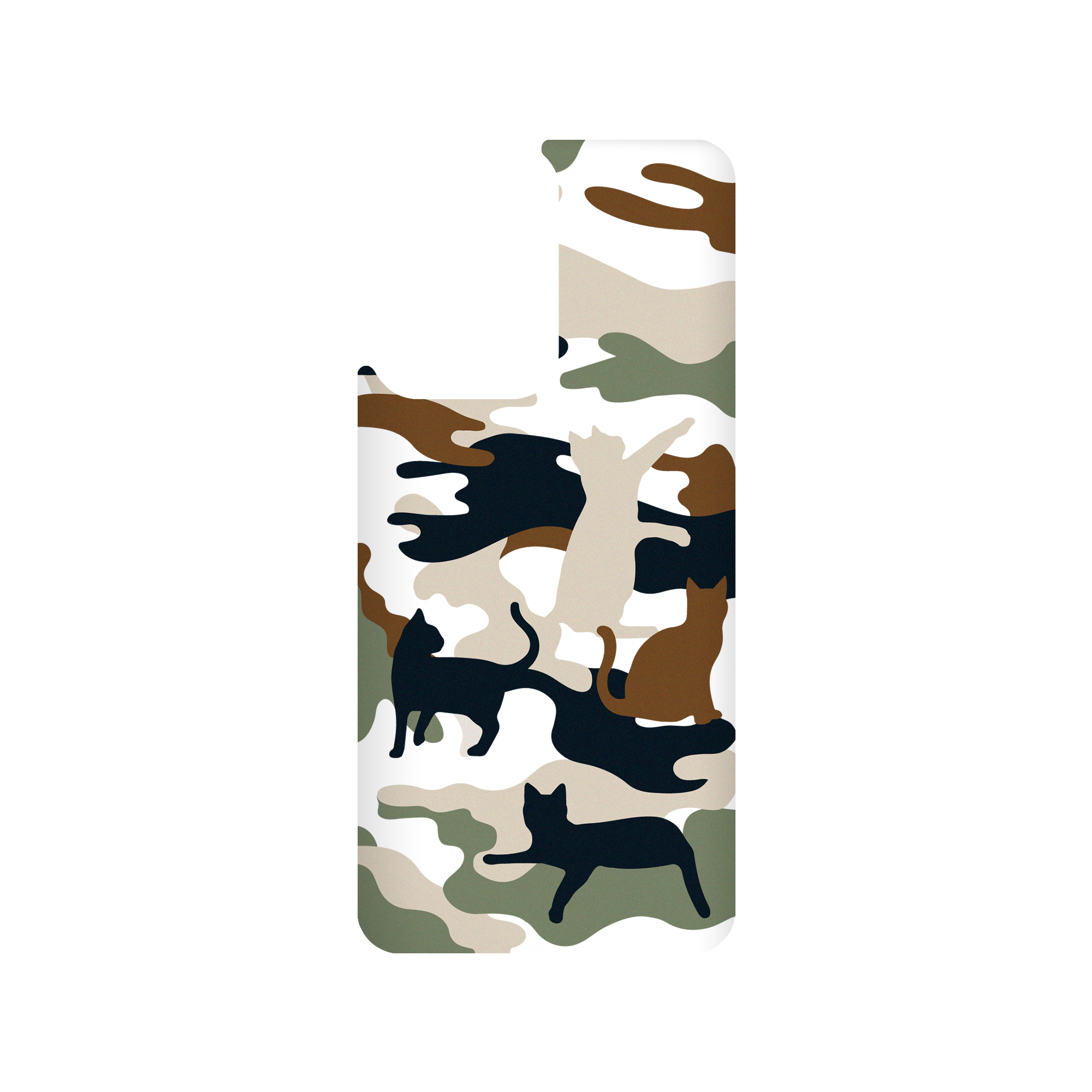 Coque RhinoShield SolidSuit personnalisée [Cat Woodland Black Camo ] p –  RHINOSHIELD France