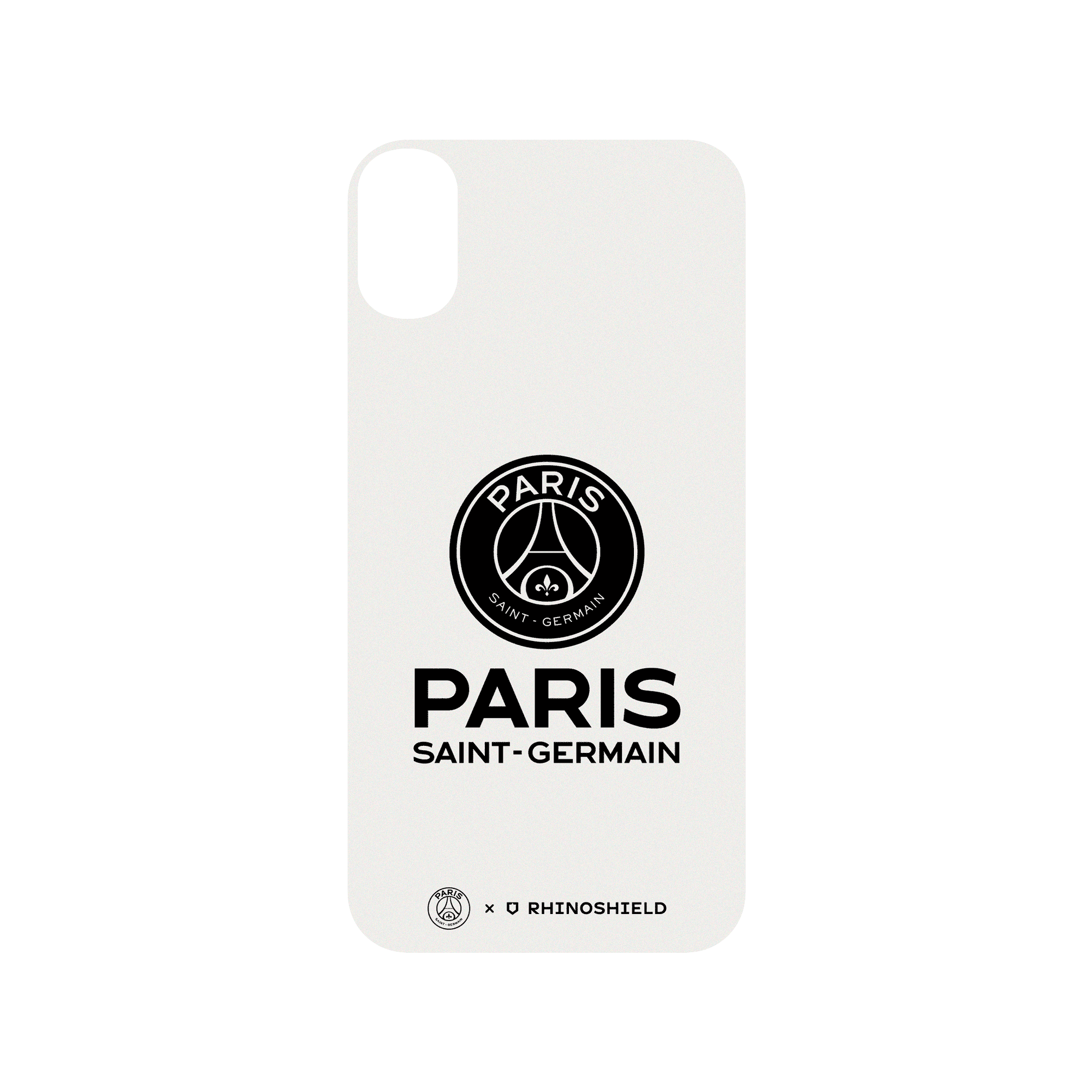 COQUE SOLIDSUIT POUR APPLE IPHONE 13 - NOIR - PSG - LOGO HECHTER -  RHINOSHIELD