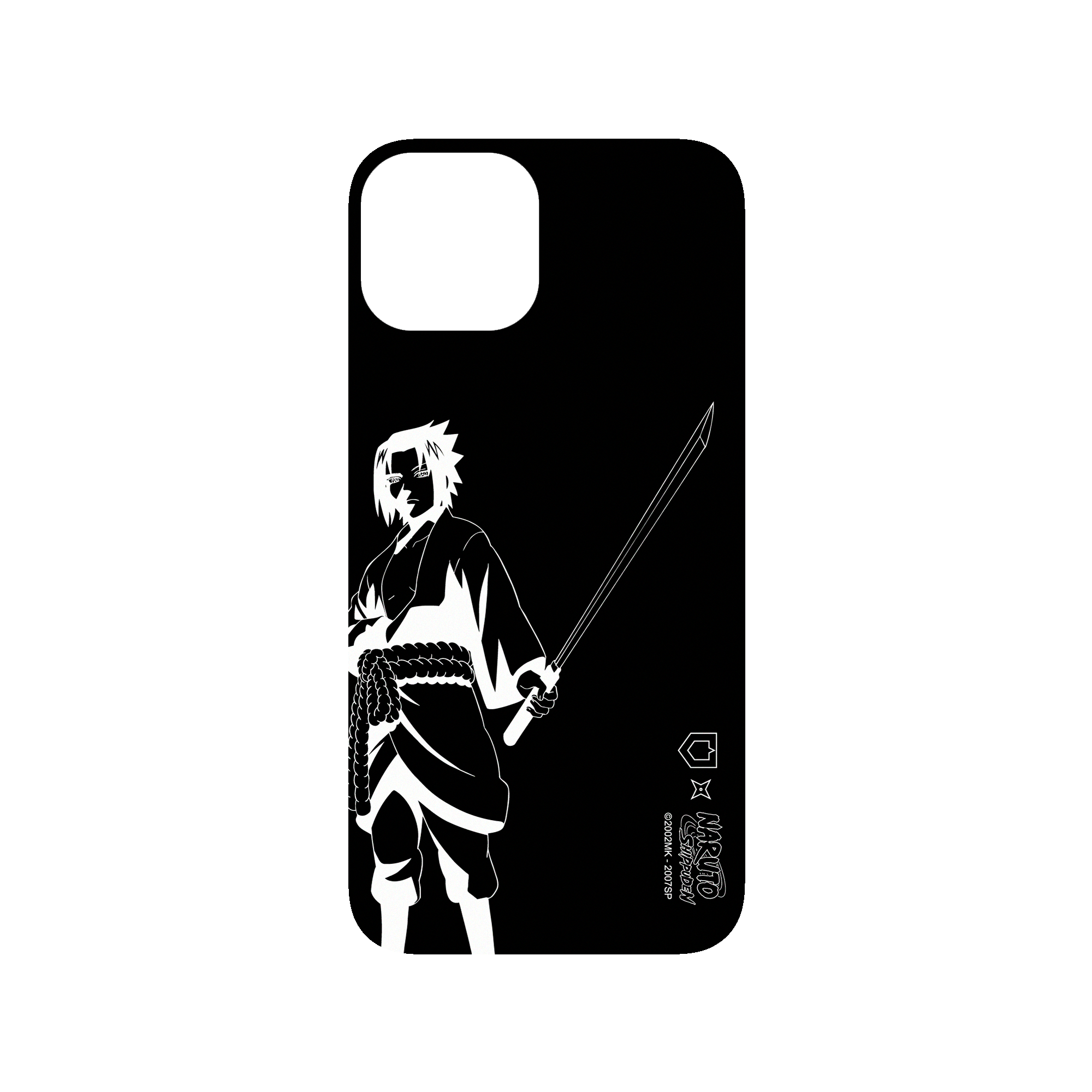 Naruto Shippuden [Sasuke Noir & Blanc] - Coque RHINOSHIELD
