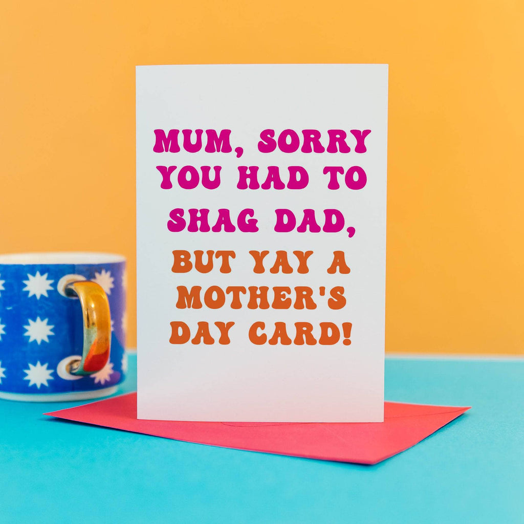 Rude Mother's Day cards – Cheeky Zebra