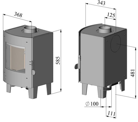 Morso S11-42 Dimensions