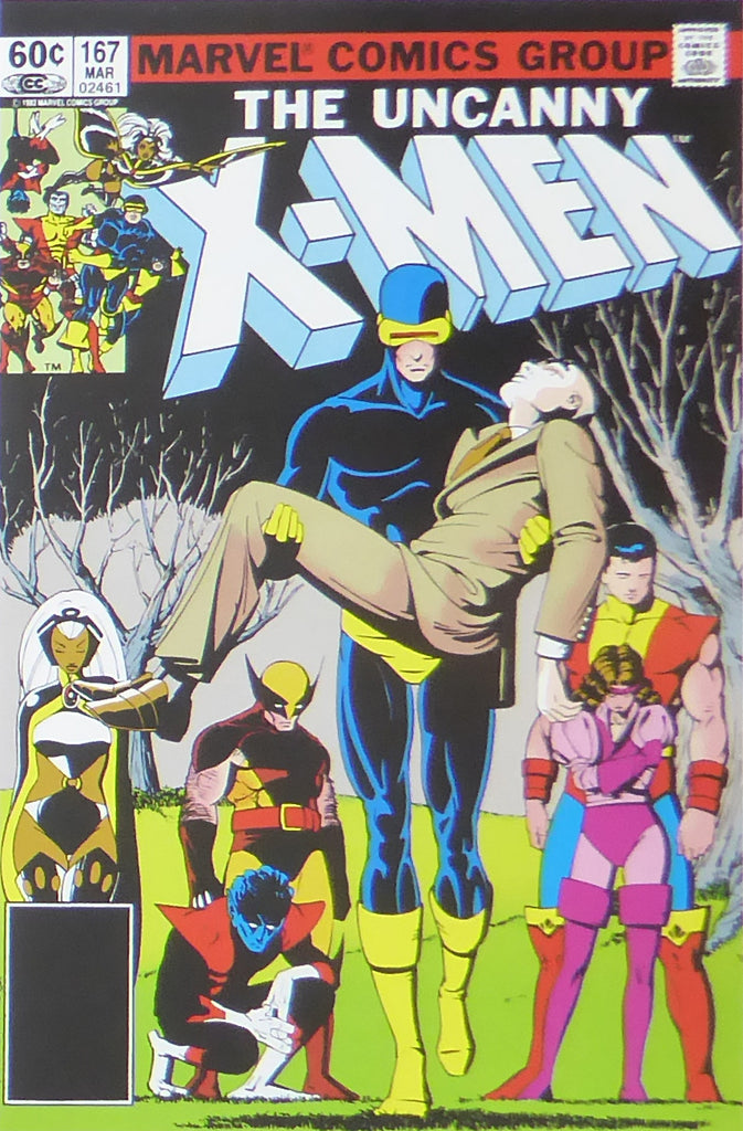 The Uncanny X Men Marvel Comics Comic Cover Art Framed