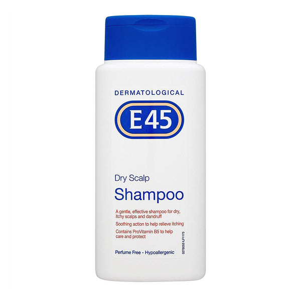 E45 Dry Scalp Shampoo For Dry Itchy Scalps And Dandruff 200ml