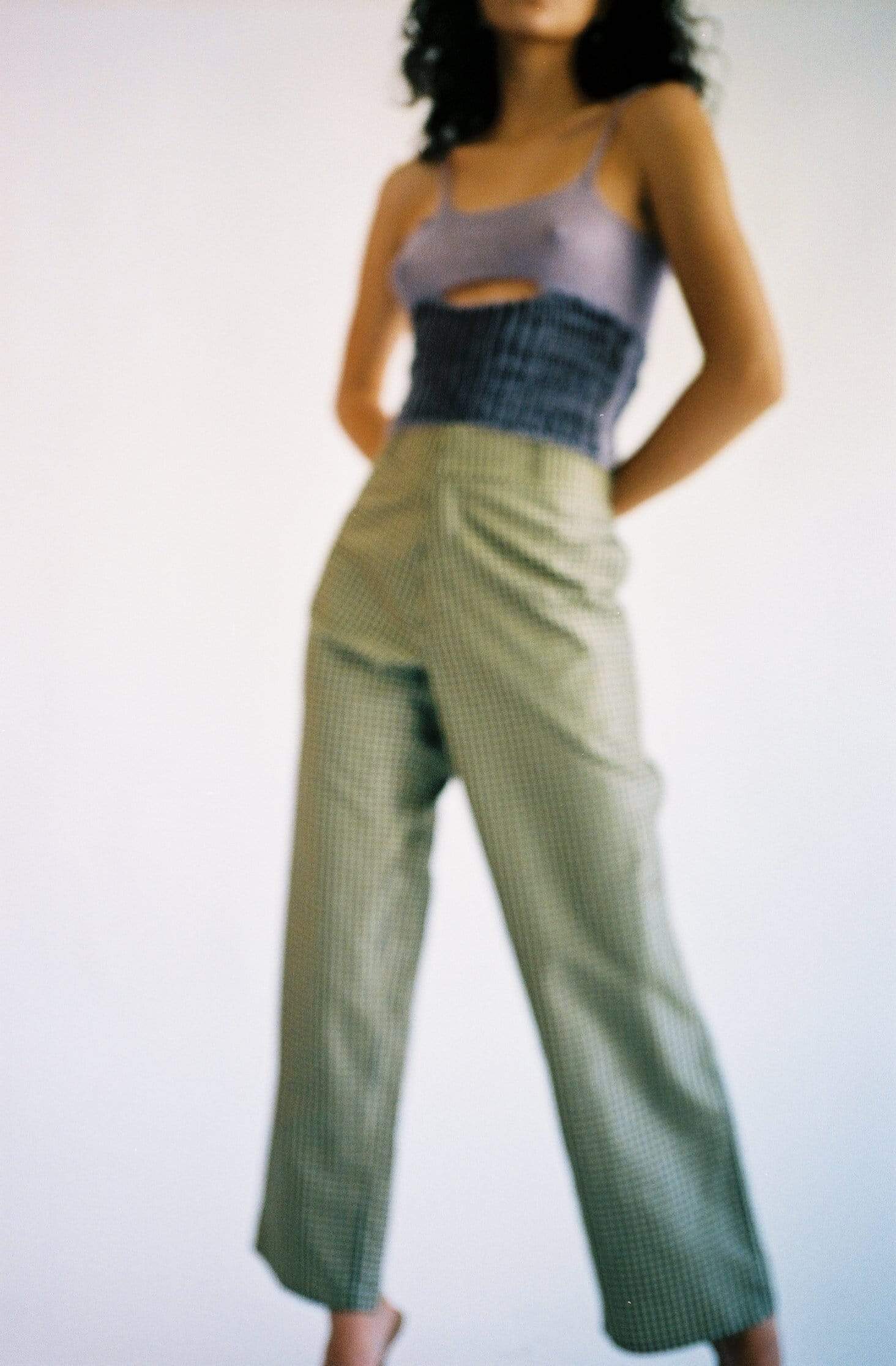 Unisex Gingham Pant