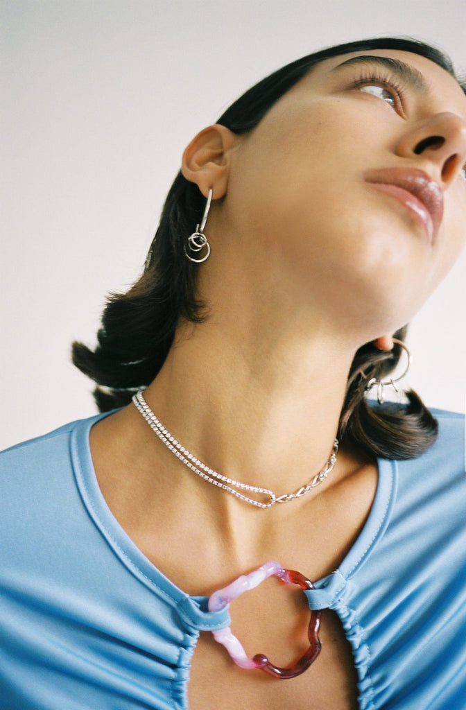 Justine Clenquet ~ Roxy Choker | MAIMOUN