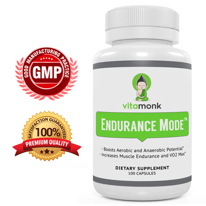 Endurance Mode™ - Fast Acting VO2 Boost | More Reps - More Stamina - Power – VitaMonk