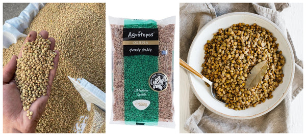 Greek Pulses / Legumes & Rice, key ingredients of Mediterranean Diet