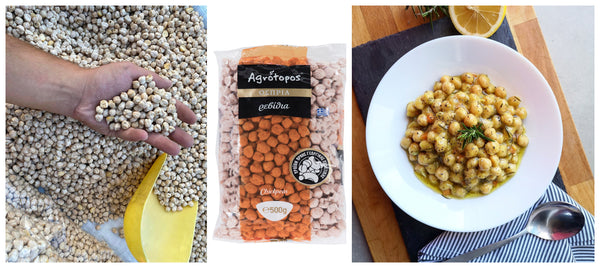 Greek Pulses / Legumes & Rice, key ingredients of Mediterranean Diet