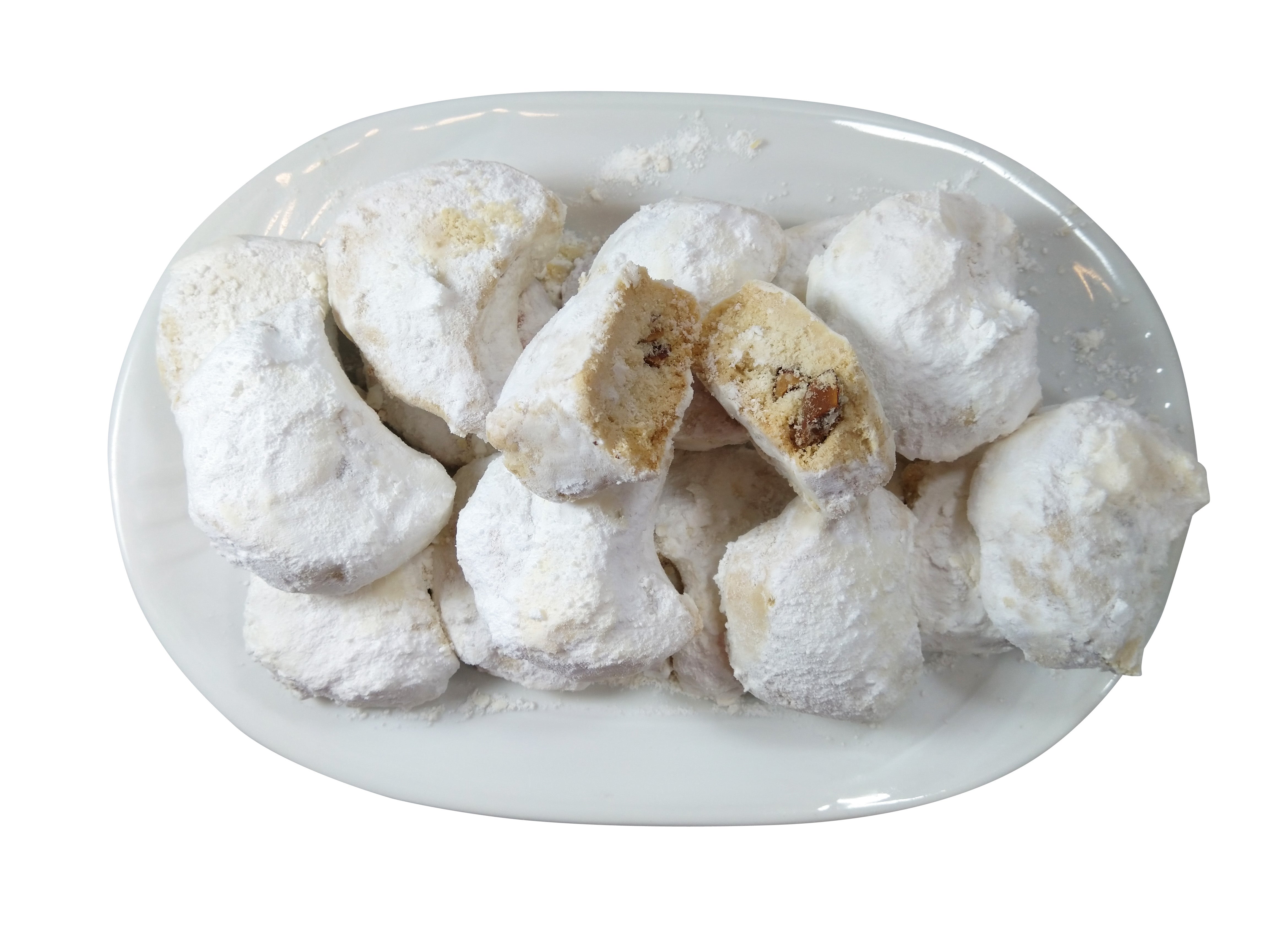 Greek Kourabie With Whole Almonds And Butter Shortbread Cookies 940g Greek Tastes 4 All