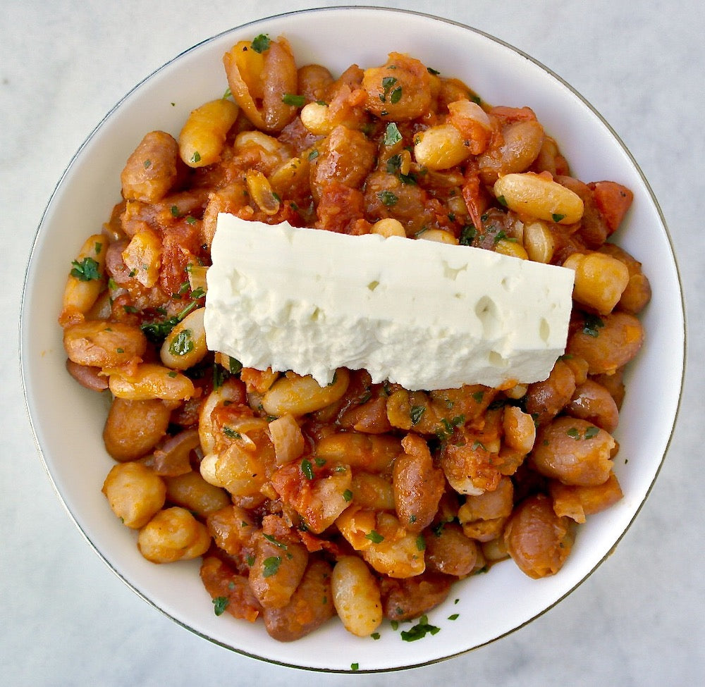 Greek Butter Beans, Traditional Legumes Variety of Big White Beans ...