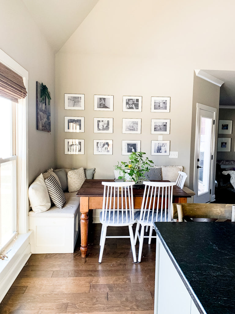 VIntage table Antique Modern Kitchen interior design