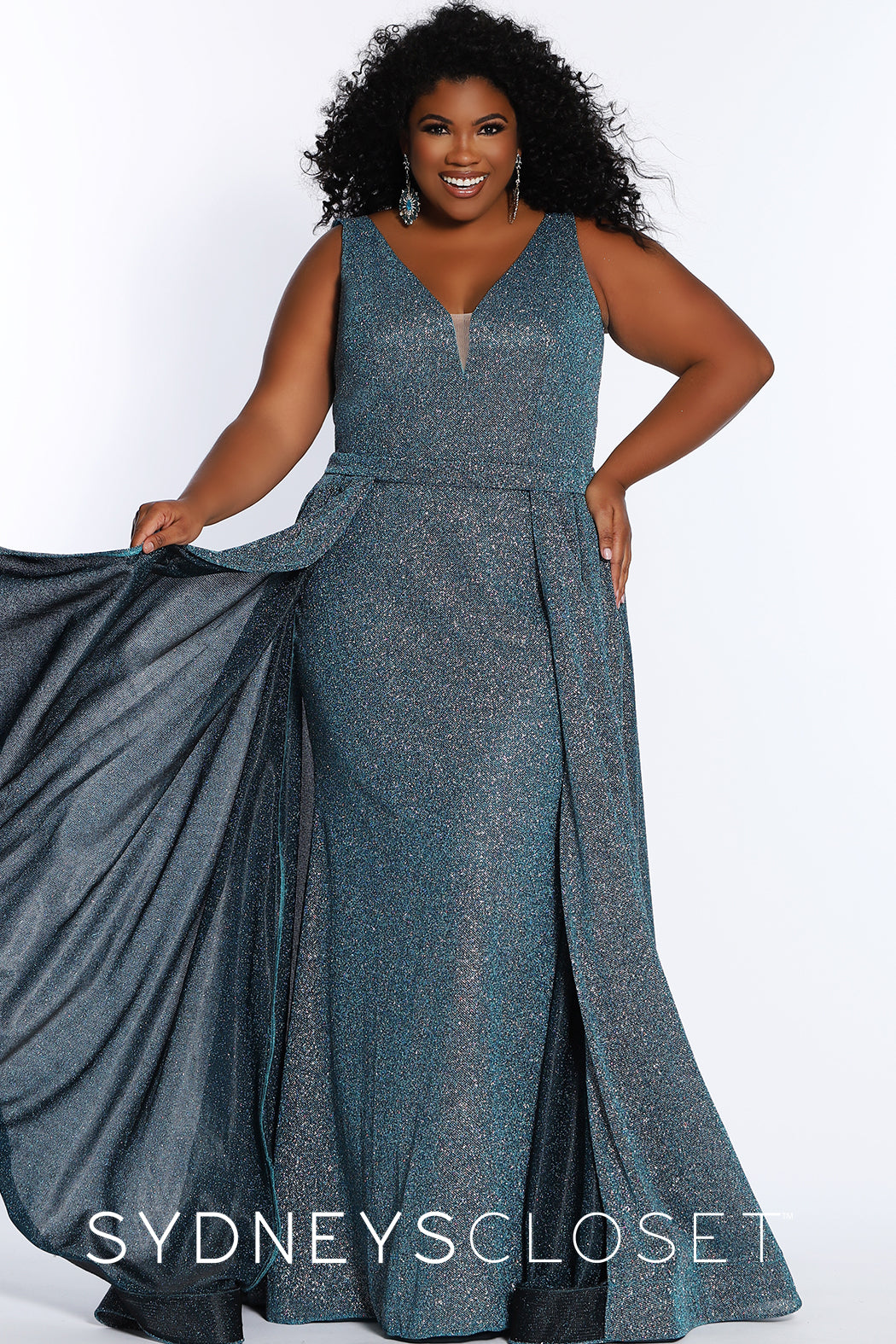 green plus size prom dress Big sale ...