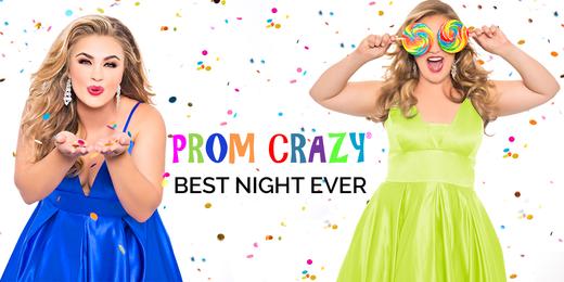 Go Prom Crazy with Sydney's Closet plus size prom gowns SC7270